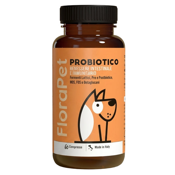 Probiotico per Cani — 60 Compresse