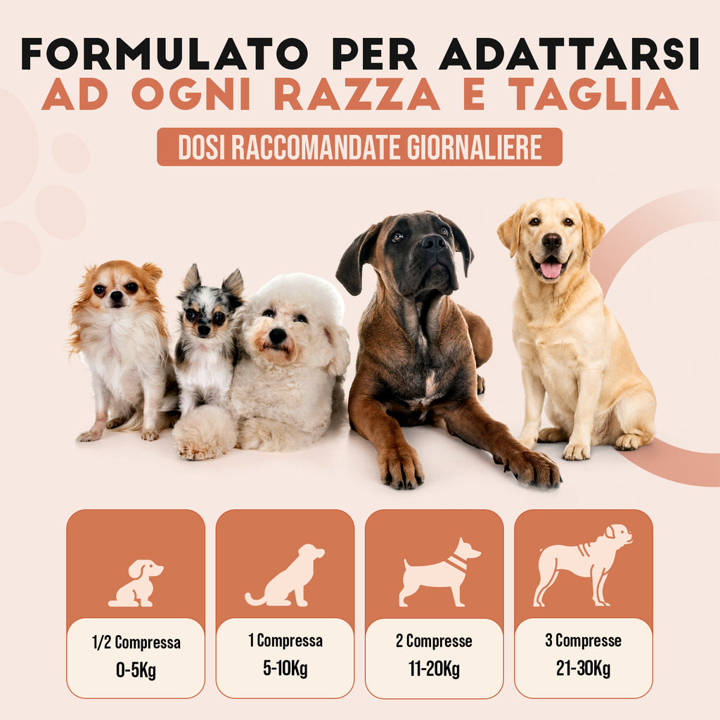 Mobilità Articolazioni Cane - 60 Compresse